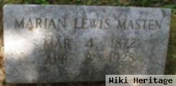 Marian Lewis Masten