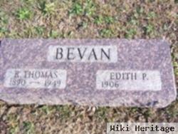 Edith P. Bevan