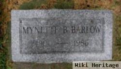 Mynette B Barlow