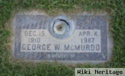 George W. Mcmurdo