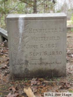 Henrietta I. Whitefield