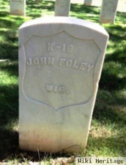 Pvt John Foley