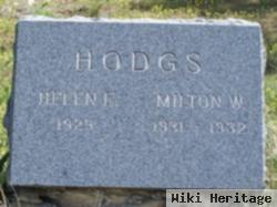 Milton W Hodgs