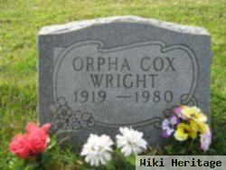 Orpha Irene Cox Wright