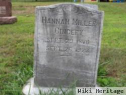 Hannah Miller Gingery