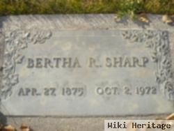 Bertha R Sharp