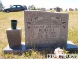 Fannie Gregory Rideout