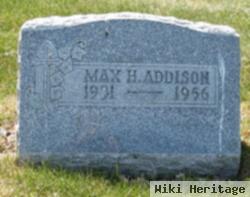 Herbert Max Addison