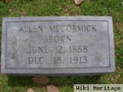 Allen Mccormick Brown