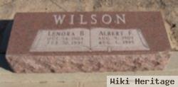 Albert F Wilson