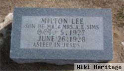 Milton Lee Sims