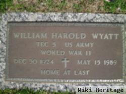 William Harold Wyatt