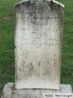 Andrew Jackson "jack" Whitaker