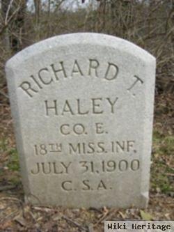 Richard T Haley