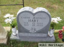 Carrie Jeannete Hart