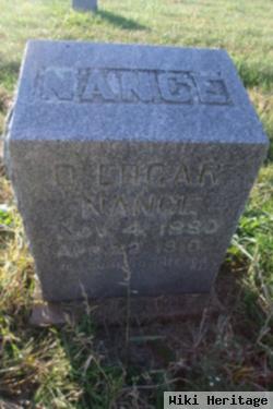 D. Edgar Nance