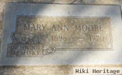 Mary Ann Moore