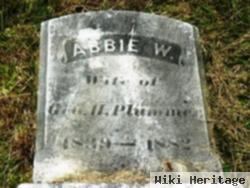 Abigail W "abbie" Coombs Plummer