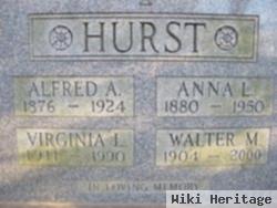 Walter Maxwell "wally" Hurst