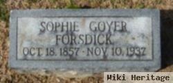 Sophie Goyer Forsdick