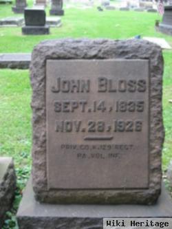 Pvt John Bloss