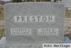 Alma Marie Swanson Preston