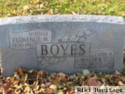 Walter C Boyes