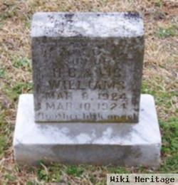 Infant Son Williams