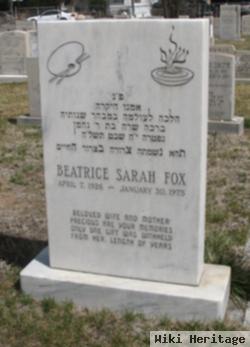 Beatrice Sarah Fox