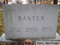 Mary Lee Baxter