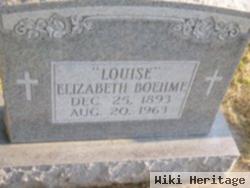 Elizabeth Henrietta "louise" Stelzel Boehme