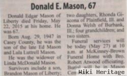 Donald Edgar Mason