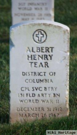 Albert Henry Tear