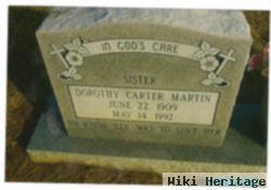 Dorothy Carter Martin