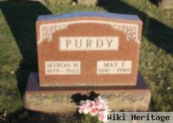 Myron W Purdy