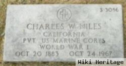 Charles W Niles