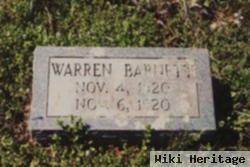 Warren Barnett