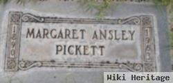 Margaret Laura "maggie" Ansley Pickett