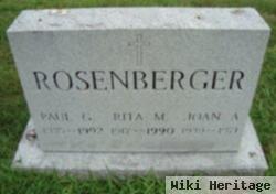 Rita M Rosenberger