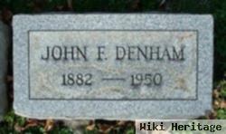 John F Denham