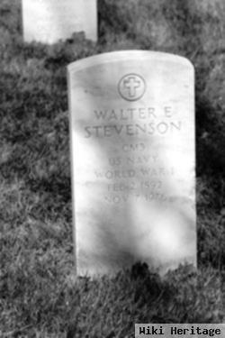 Walter Eugene Stevenson