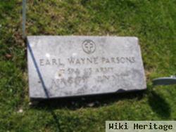 Spec Earl Wayne Parsons