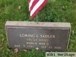 Loring L Sadler