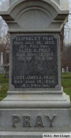 Lieut James A. Pray