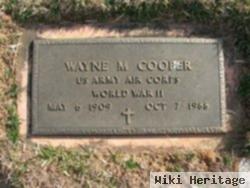 Wayne Medford Cooper