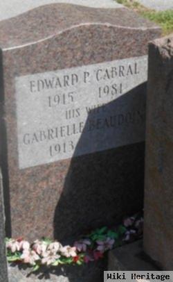 Edward P Cabral