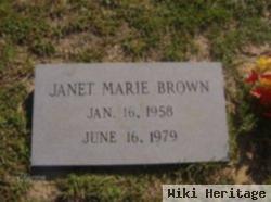 Janet Marie Brown