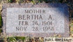 Bertha A Vogt