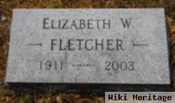 Elizabeth Alice "betty" Wallerich Fletcher