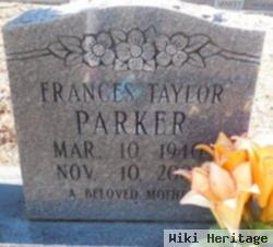 Frances Taylor Parker